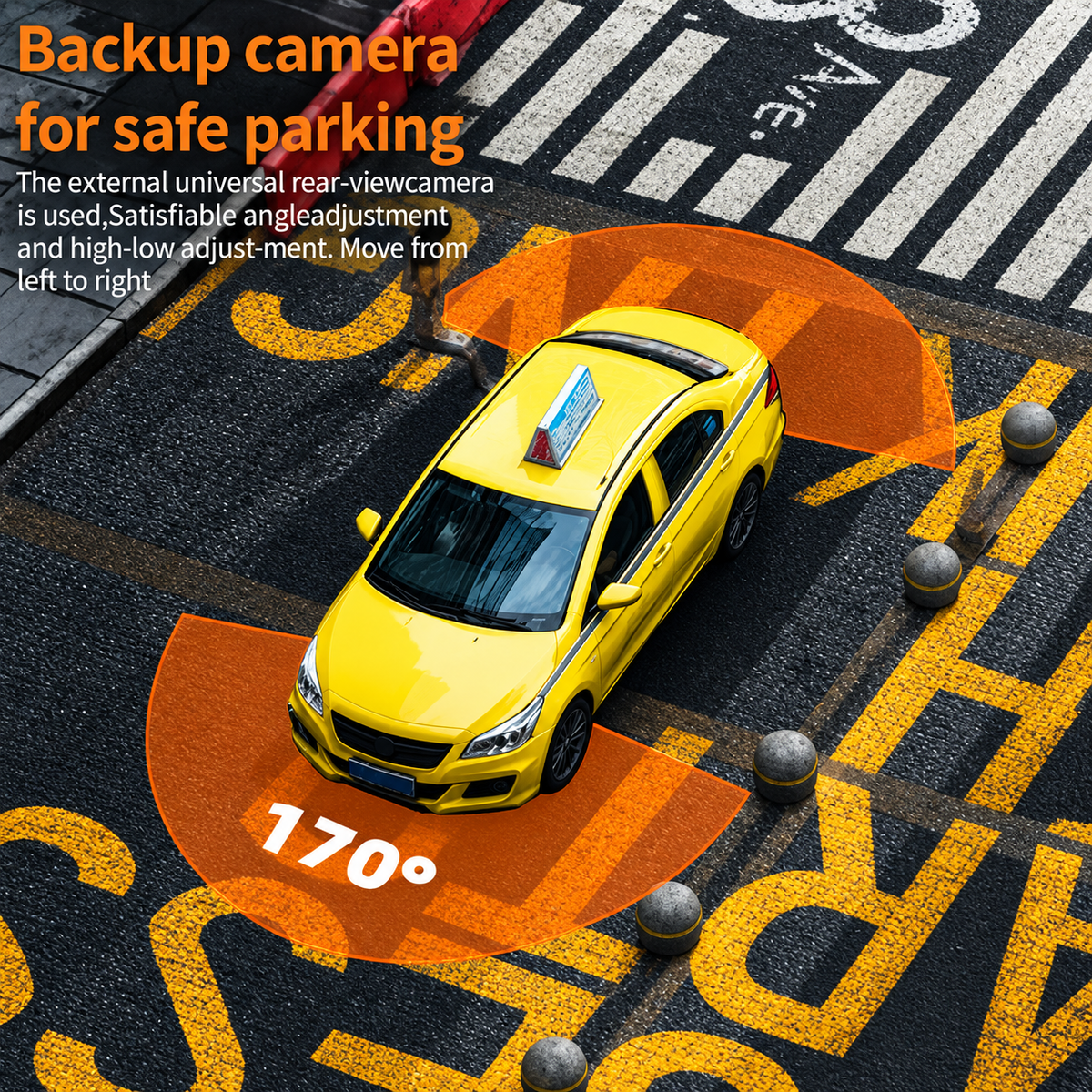 Car Dashboard Camera with 360° With Night Vision 4K Quad-channel